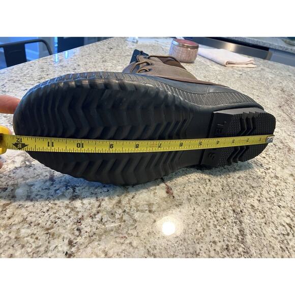 Sorel Cheyanne II Lace Duck Boots Tobacco Black Mens Size ***10 New - Picture 13 of 13